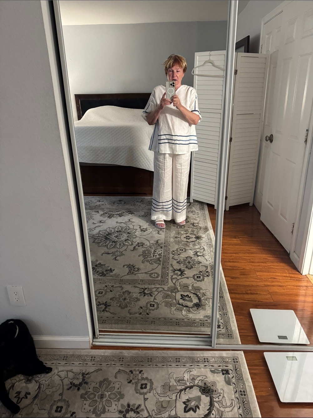 100% linen summer suite
